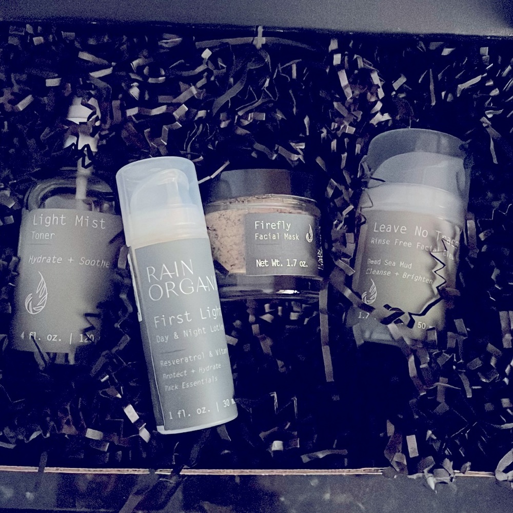 Rain Organica Bundle! Cleanser, Hydrating Mist, Facial Mask, & Day/Night Lotion